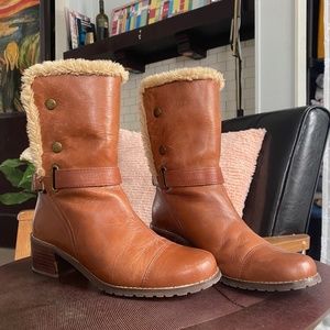 Anne Klein Everett Leather boots - women 7